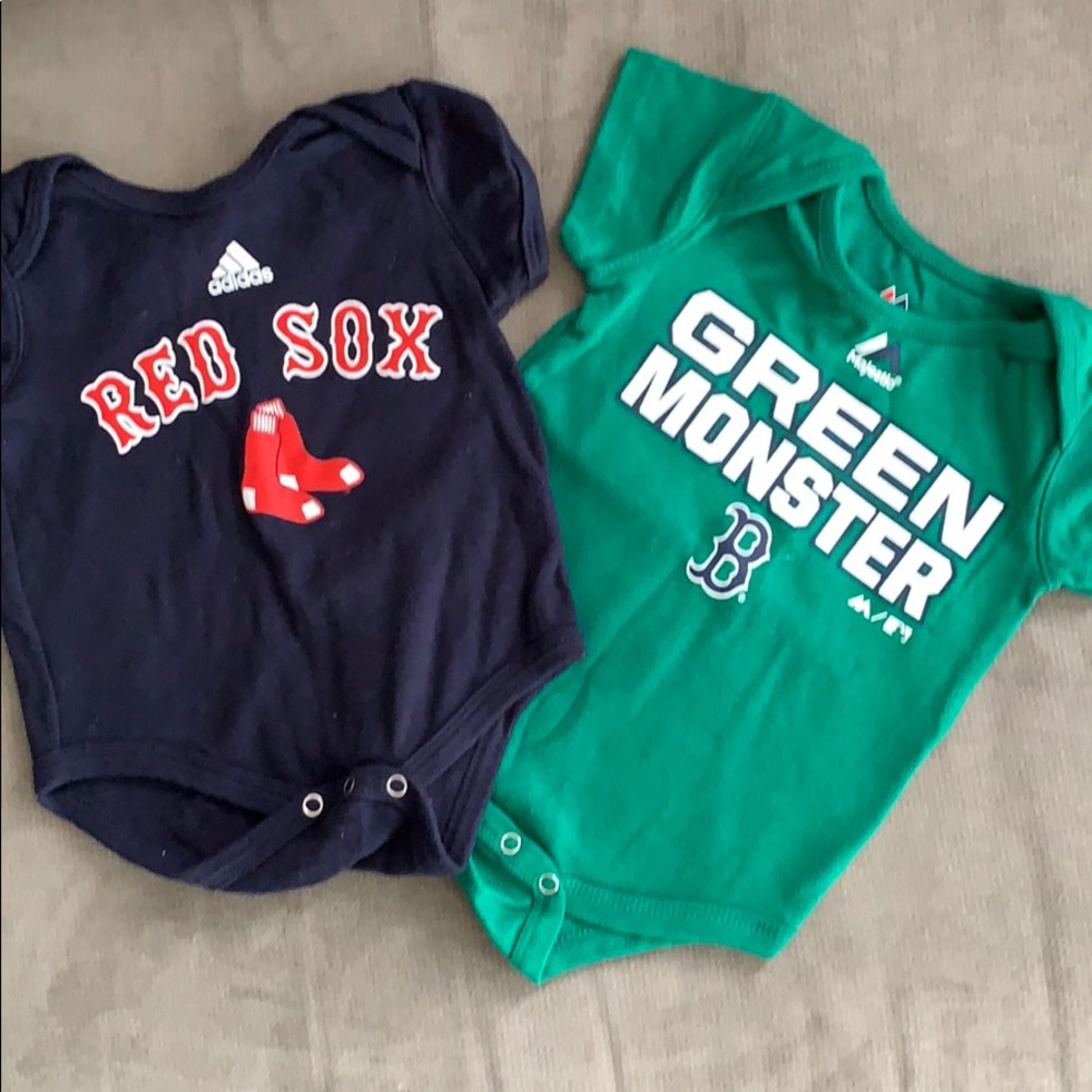 Red Sox Onesies. ⚾️ Size 3/6 Month. Set of two!